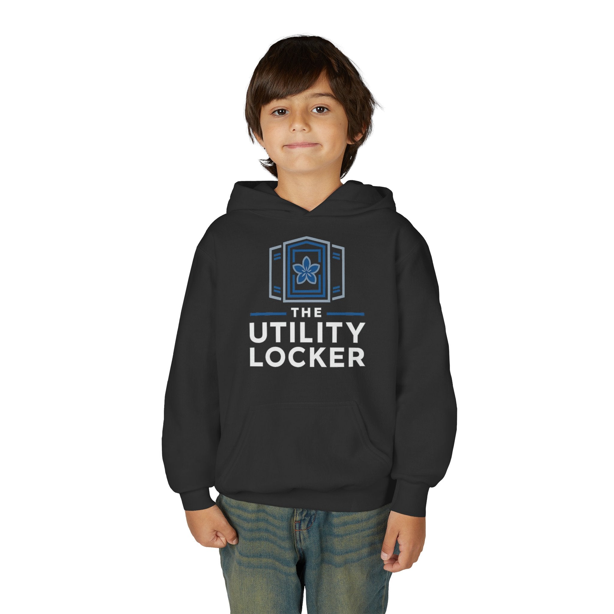 Youth Hoodie — The Utility Locker Logo Pullover
