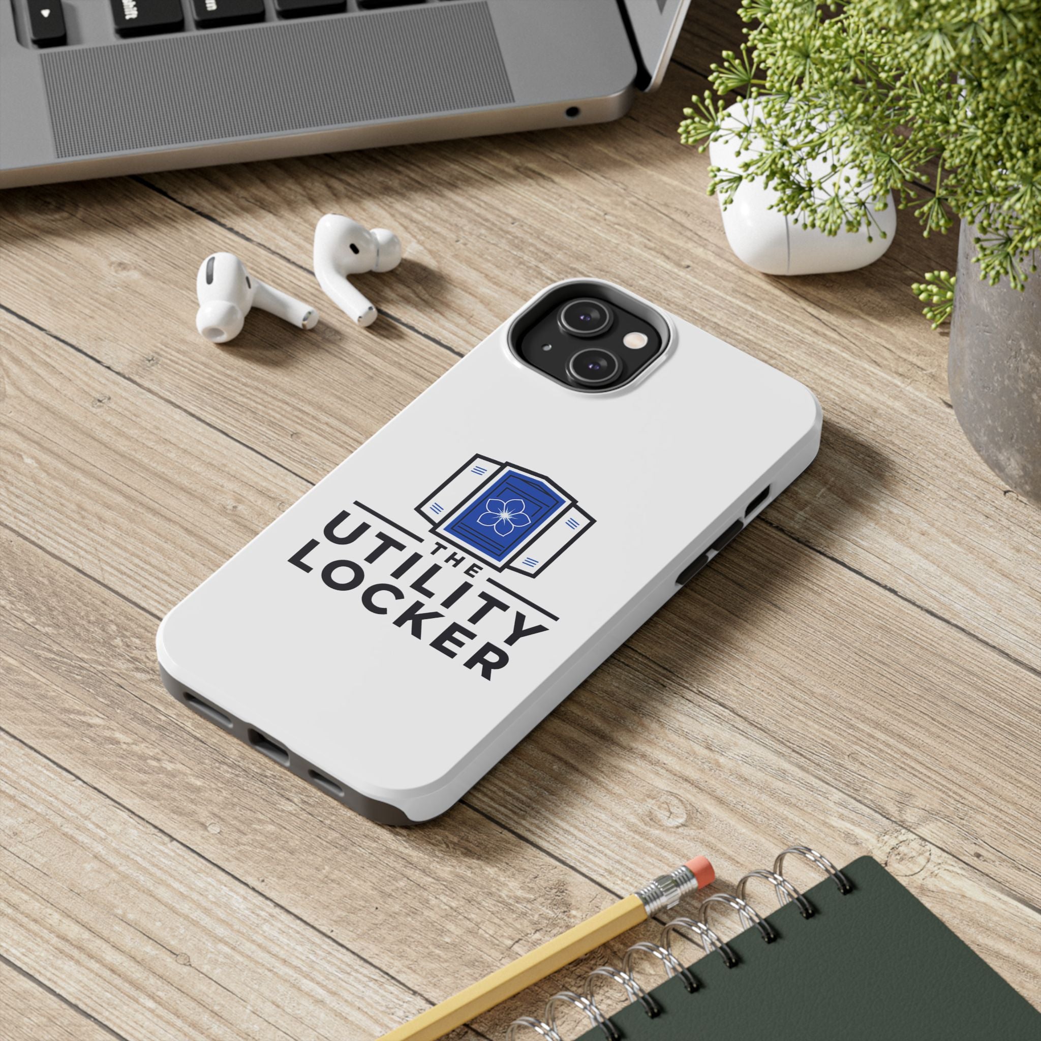 Tough Phone Case — The Utility Locker Logo Protective Phone Cover
