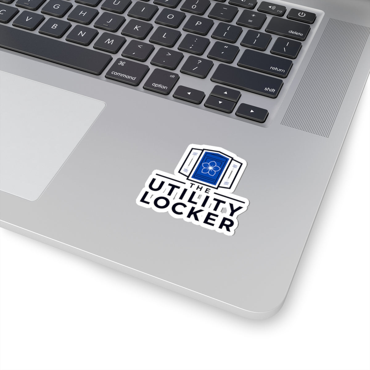 The Utility Locker Logo Sticker — Kiss-Cut Vinyl Laptop Sticker