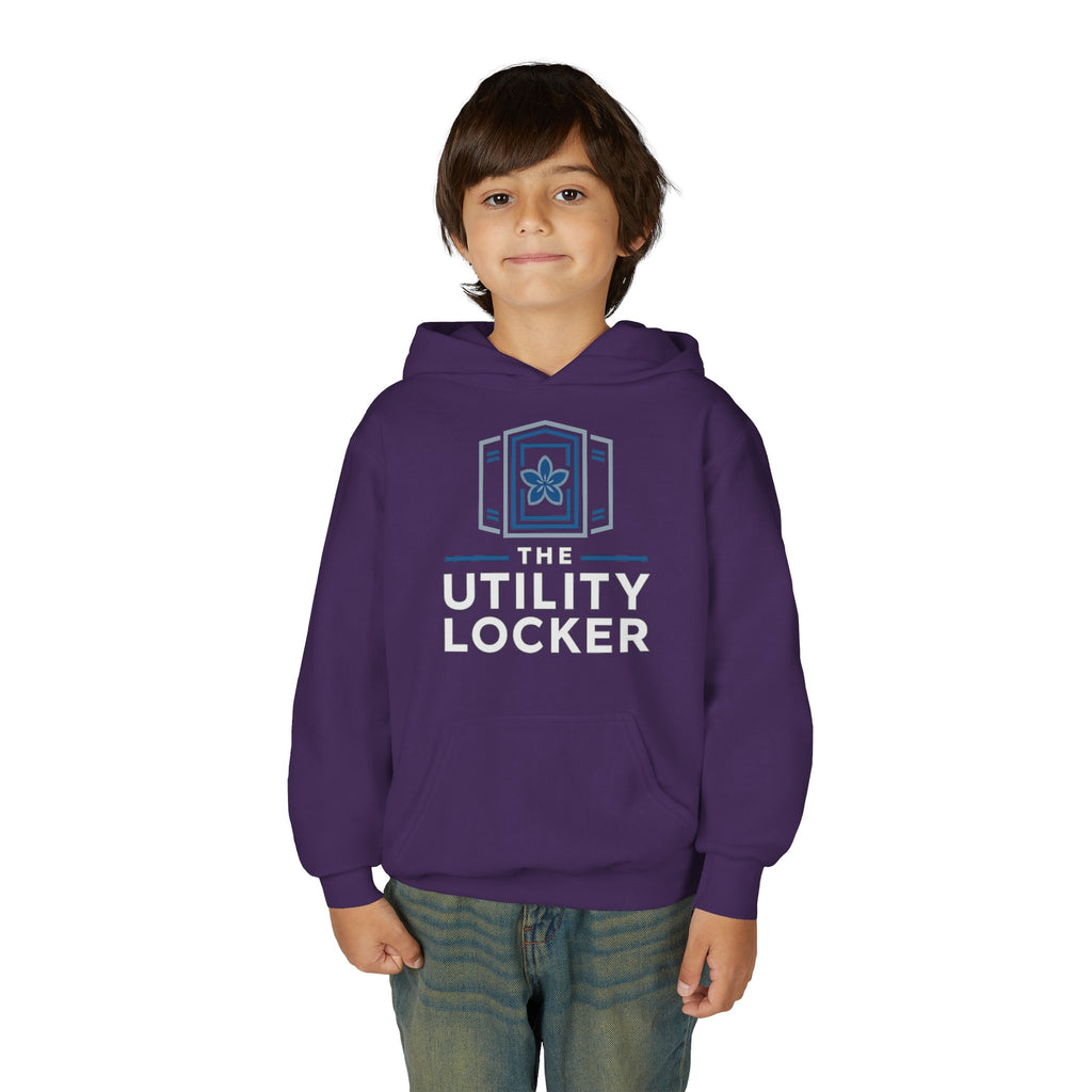 Youth Hoodie — The Utility Locker Logo Pullover