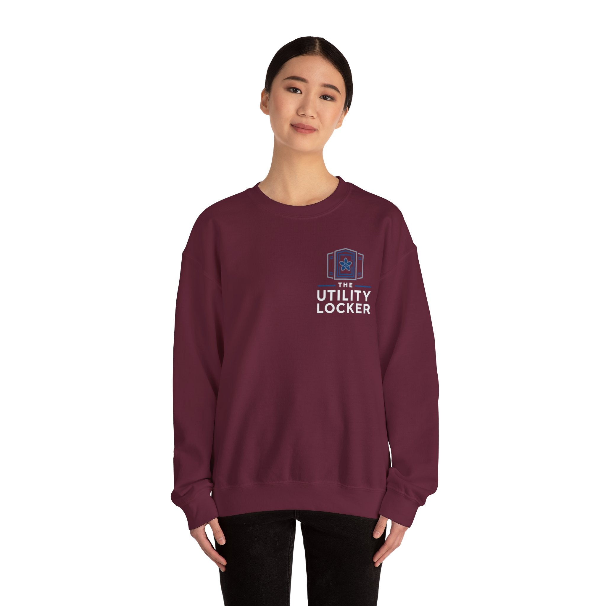 Crewneck Sweatshirt — The Utility Locker Logo Pullover