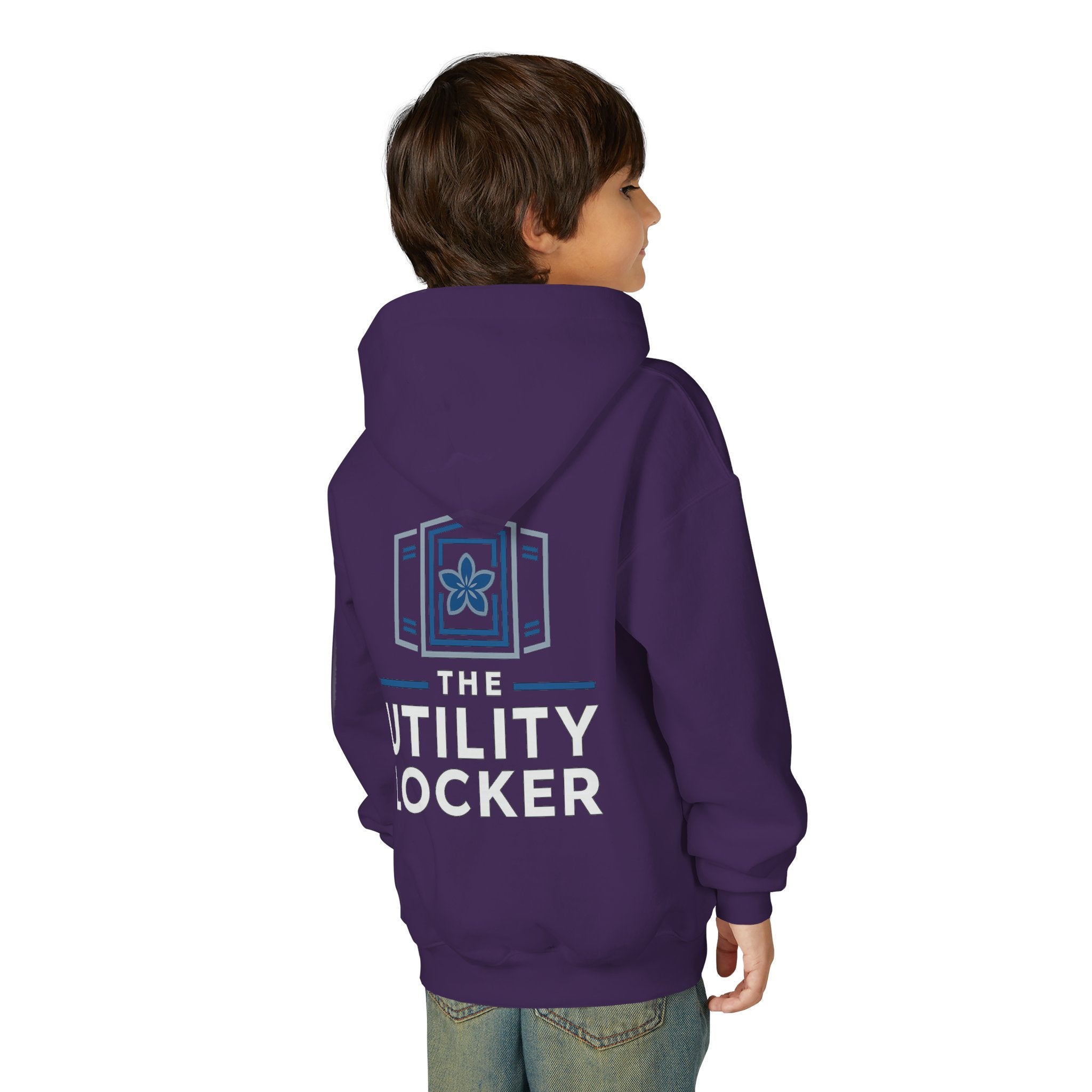 Youth Hoodie — The Utility Locker Logo Pullover