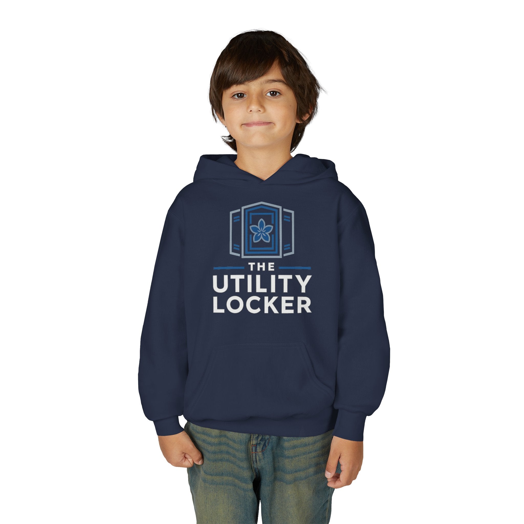 Youth Hoodie — The Utility Locker Logo Pullover