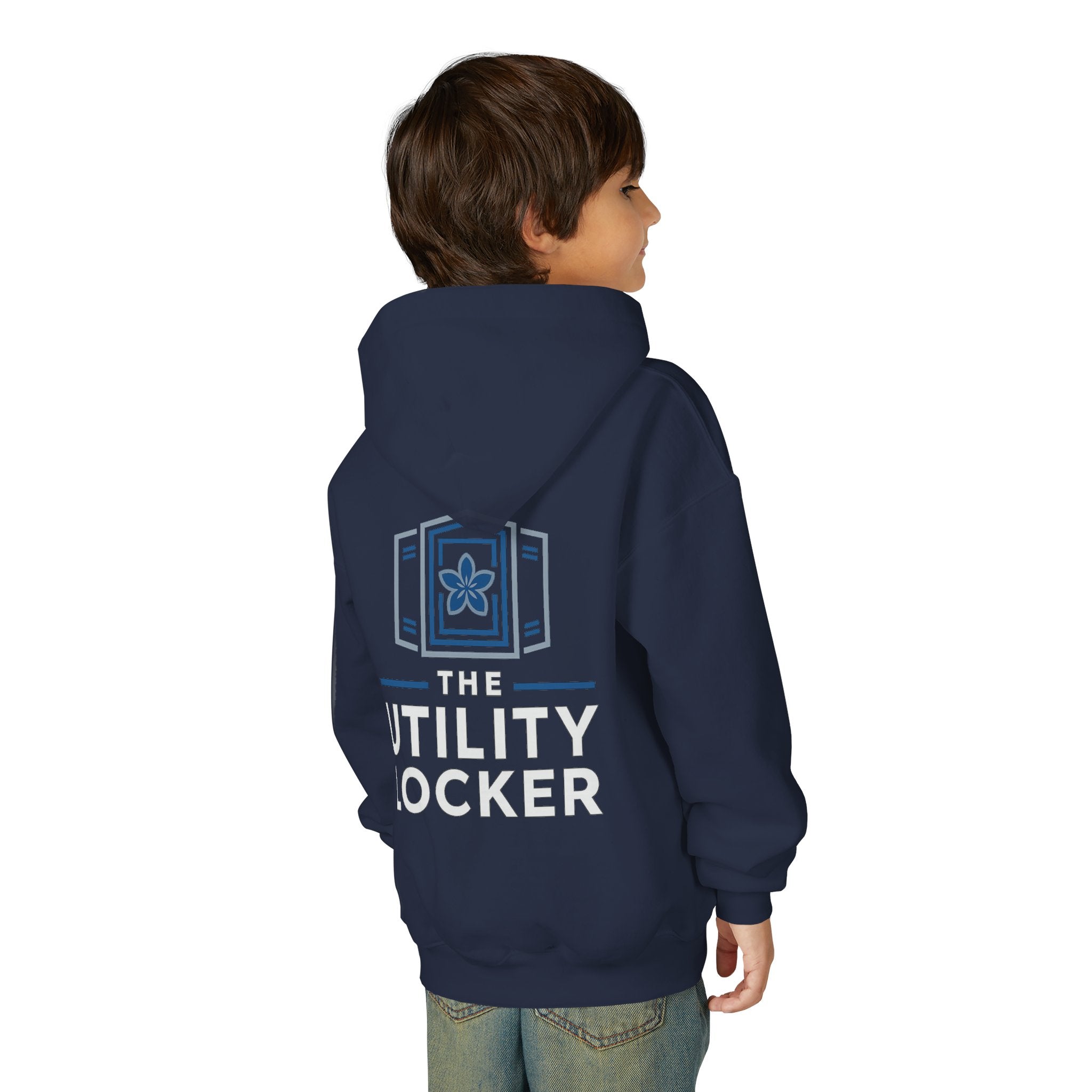 Youth Hoodie — The Utility Locker Logo Pullover
