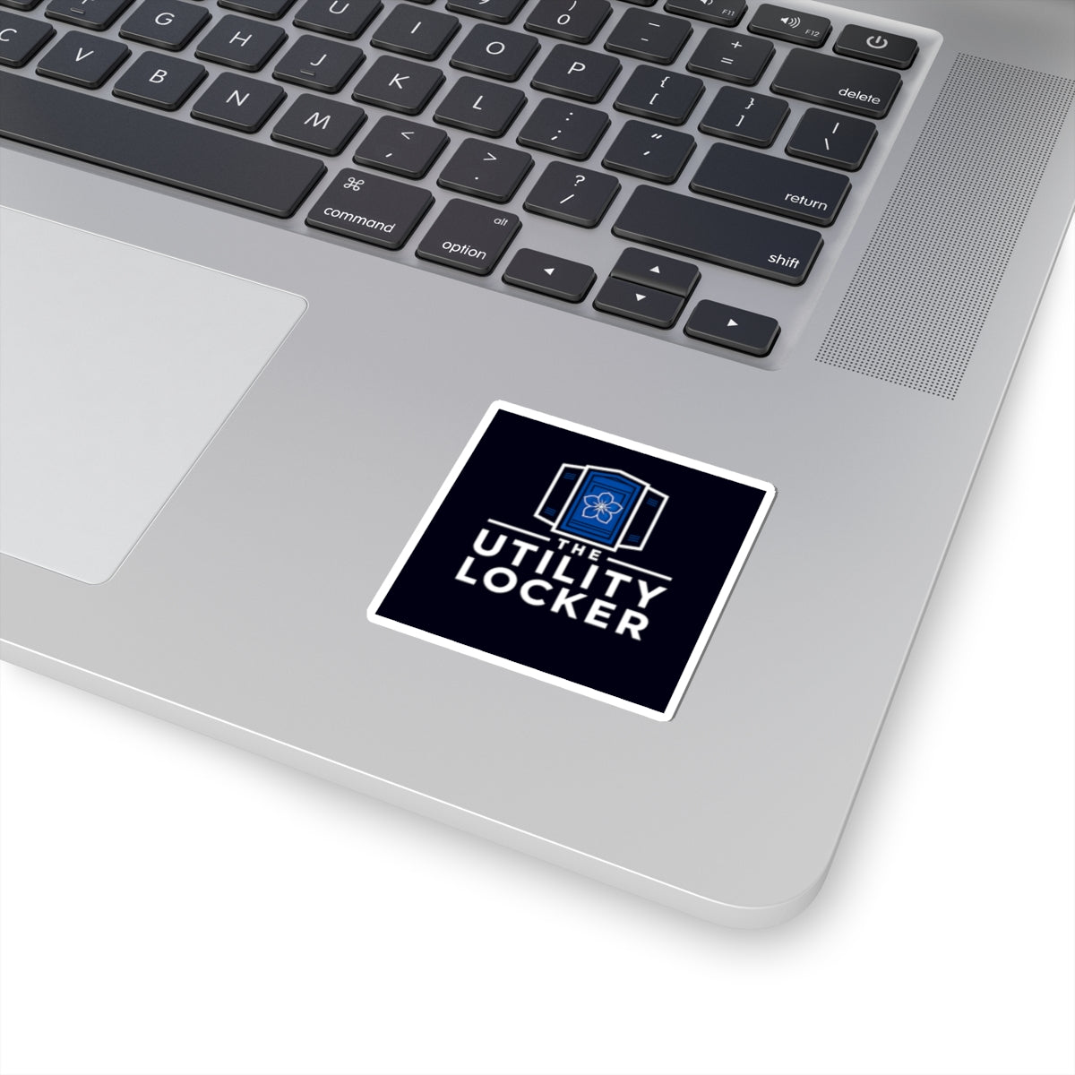 Utility Locker Deep Blue Sticker — The Utility Locker Brand Decal