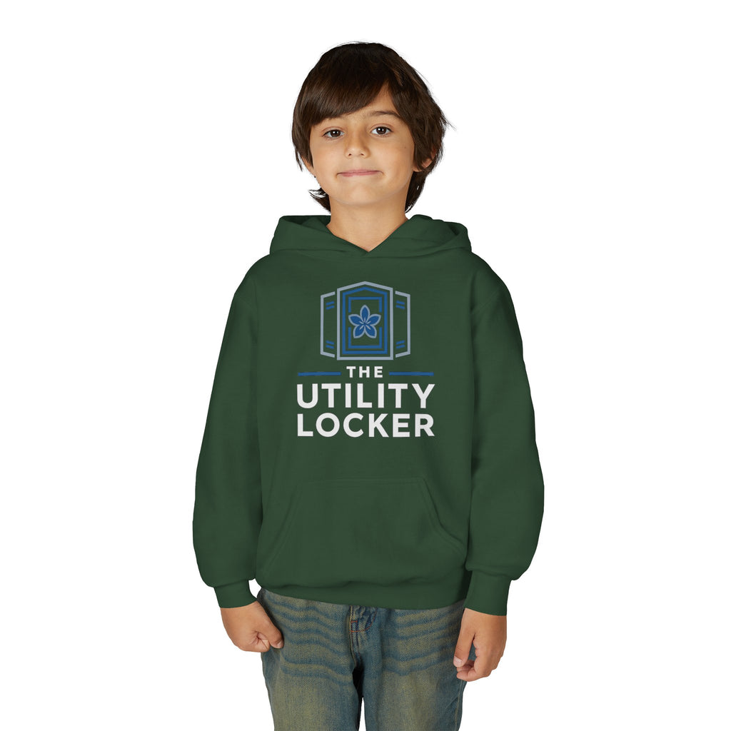 Youth Hoodie — The Utility Locker Logo Pullover