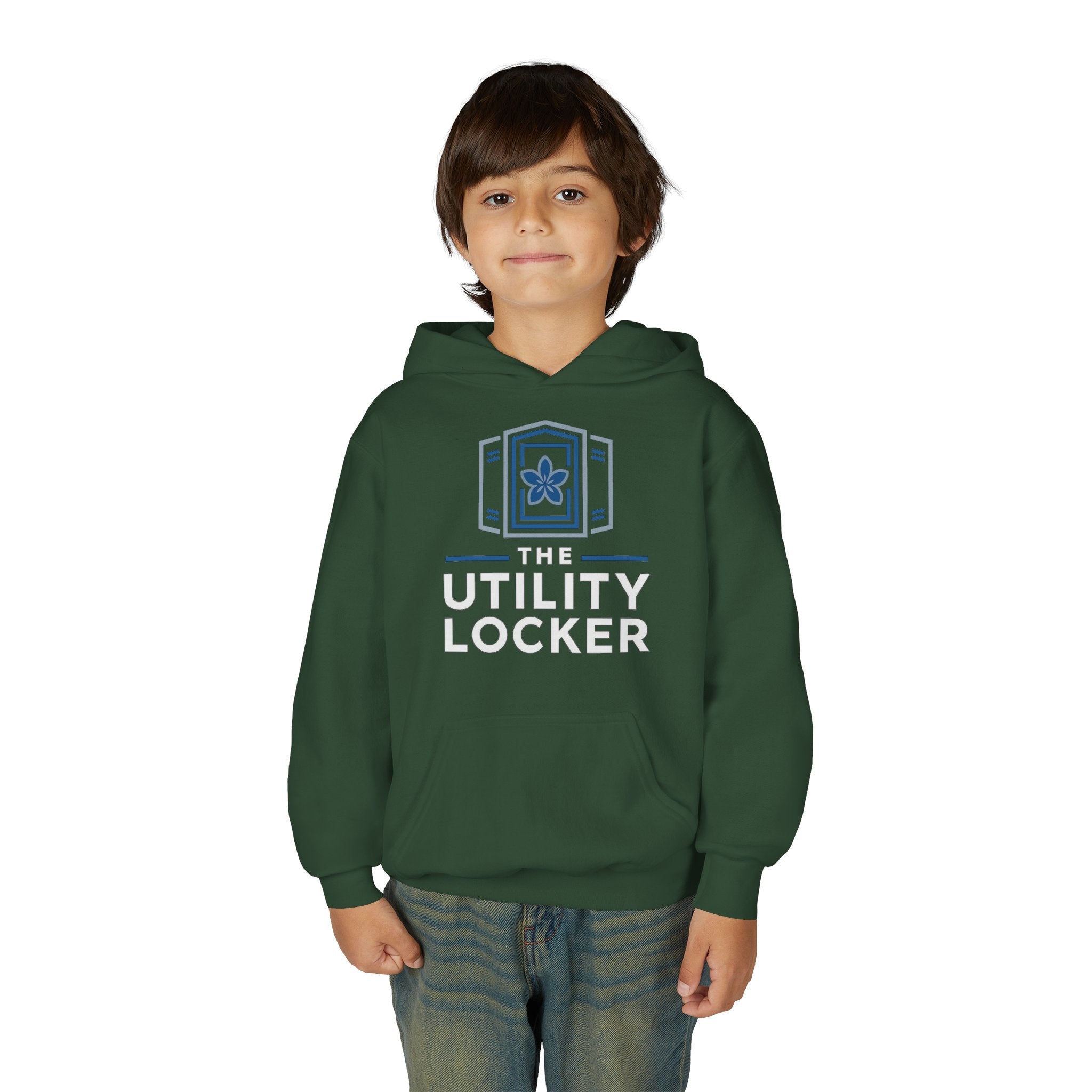 Youth Hoodie — The Utility Locker Logo Pullover