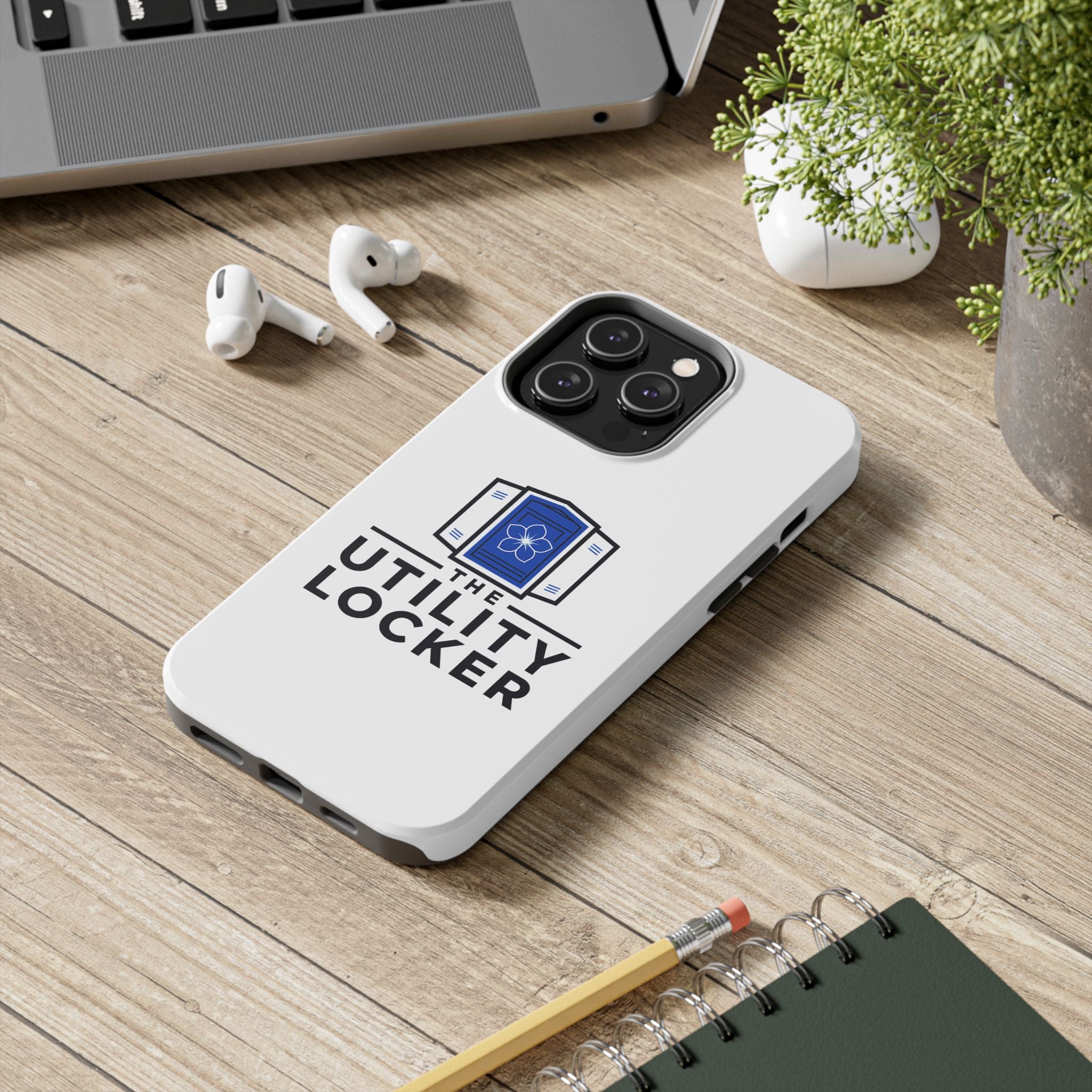 Tough Phone Case — The Utility Locker Logo Protective Phone Cover