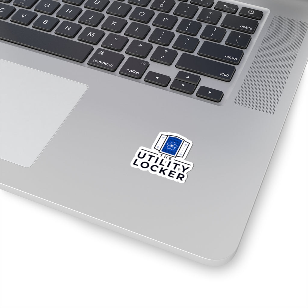 The Utility Locker Logo Sticker — Kiss-Cut Vinyl Laptop Sticker
