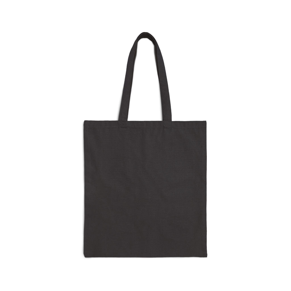 Cyber Holo Logo Tote, Y2K fashion canvas, chrome text retro tech print