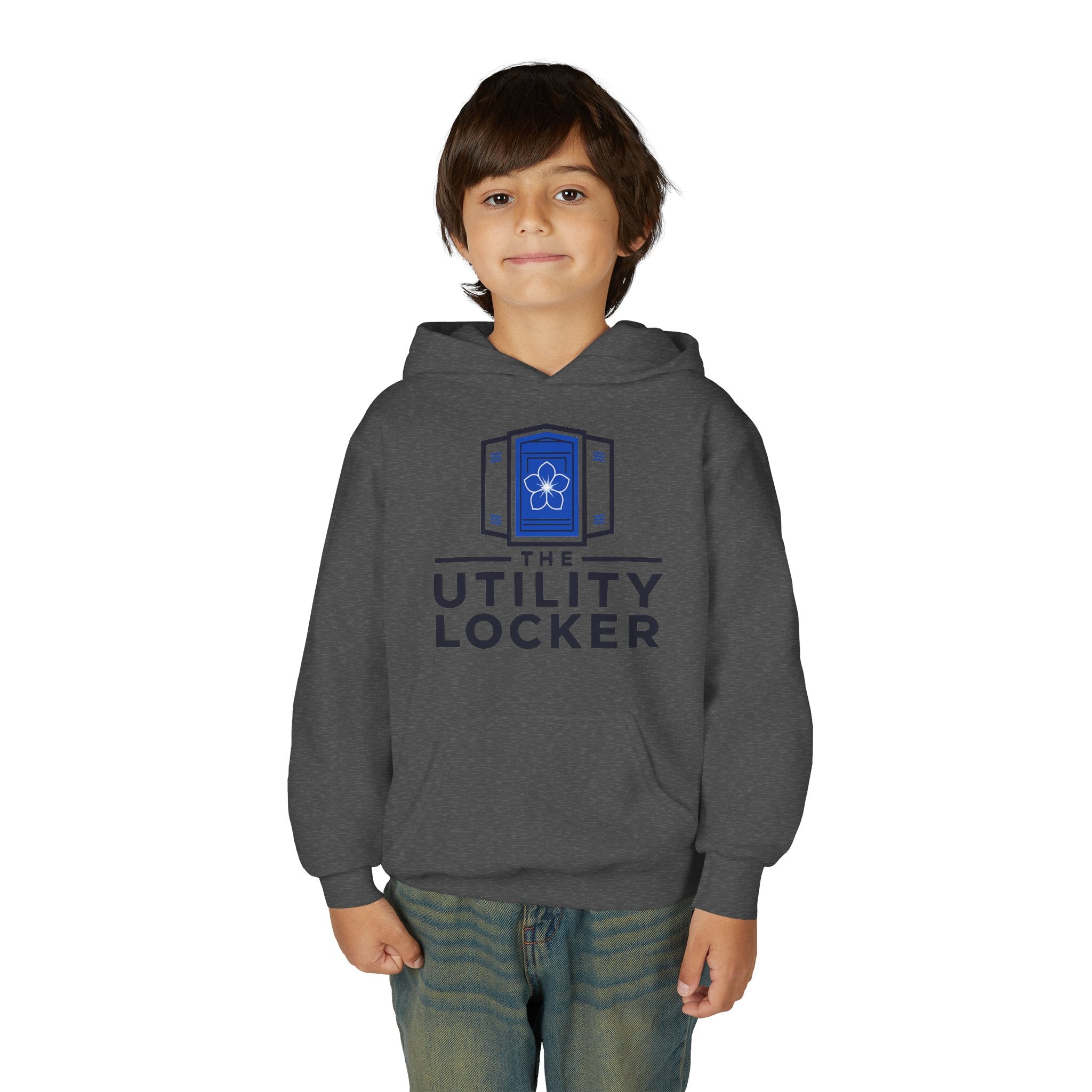 Youth Hoodie — The Utility Locker Logo Pullover