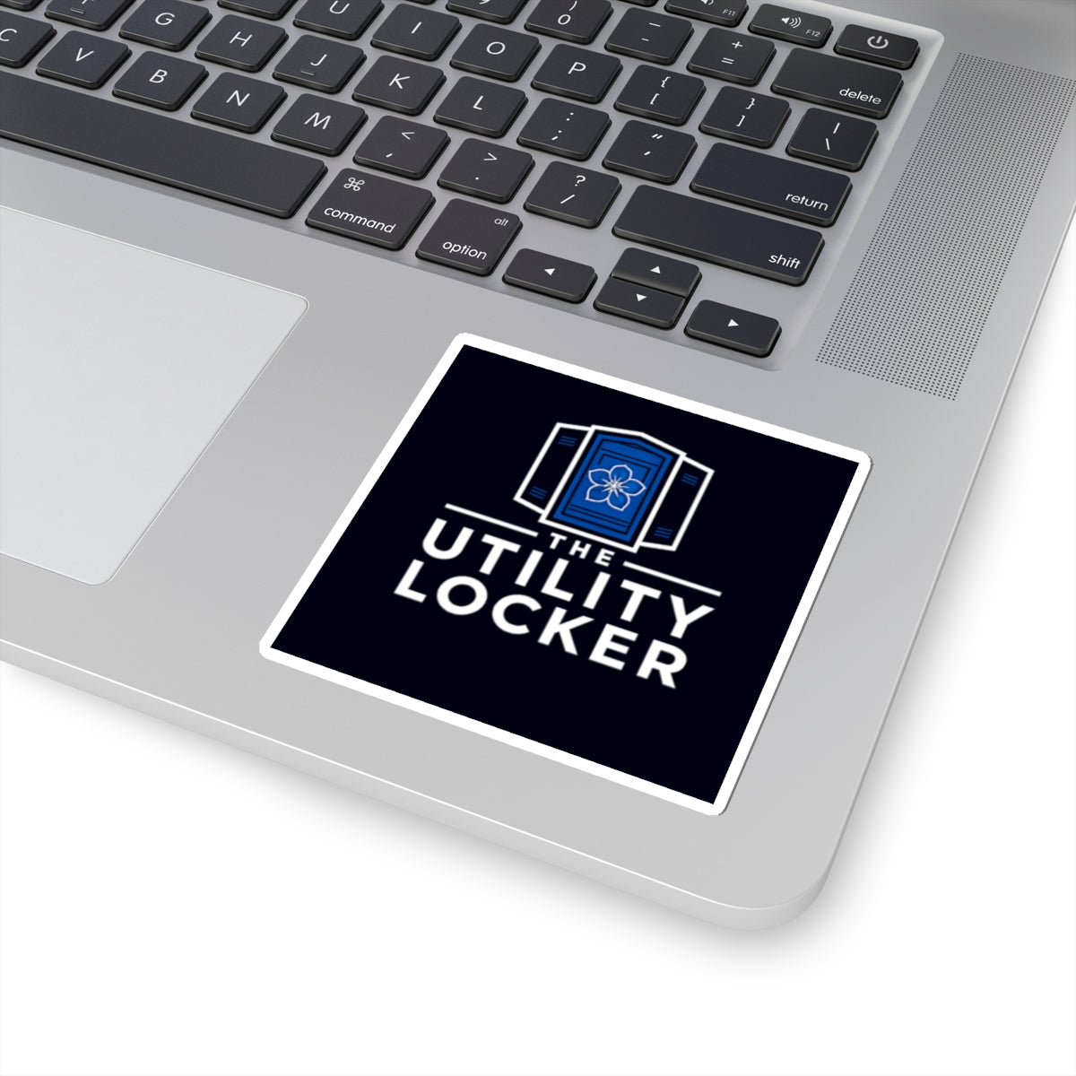 Utility Locker Deep Blue Sticker — The Utility Locker Brand Decal