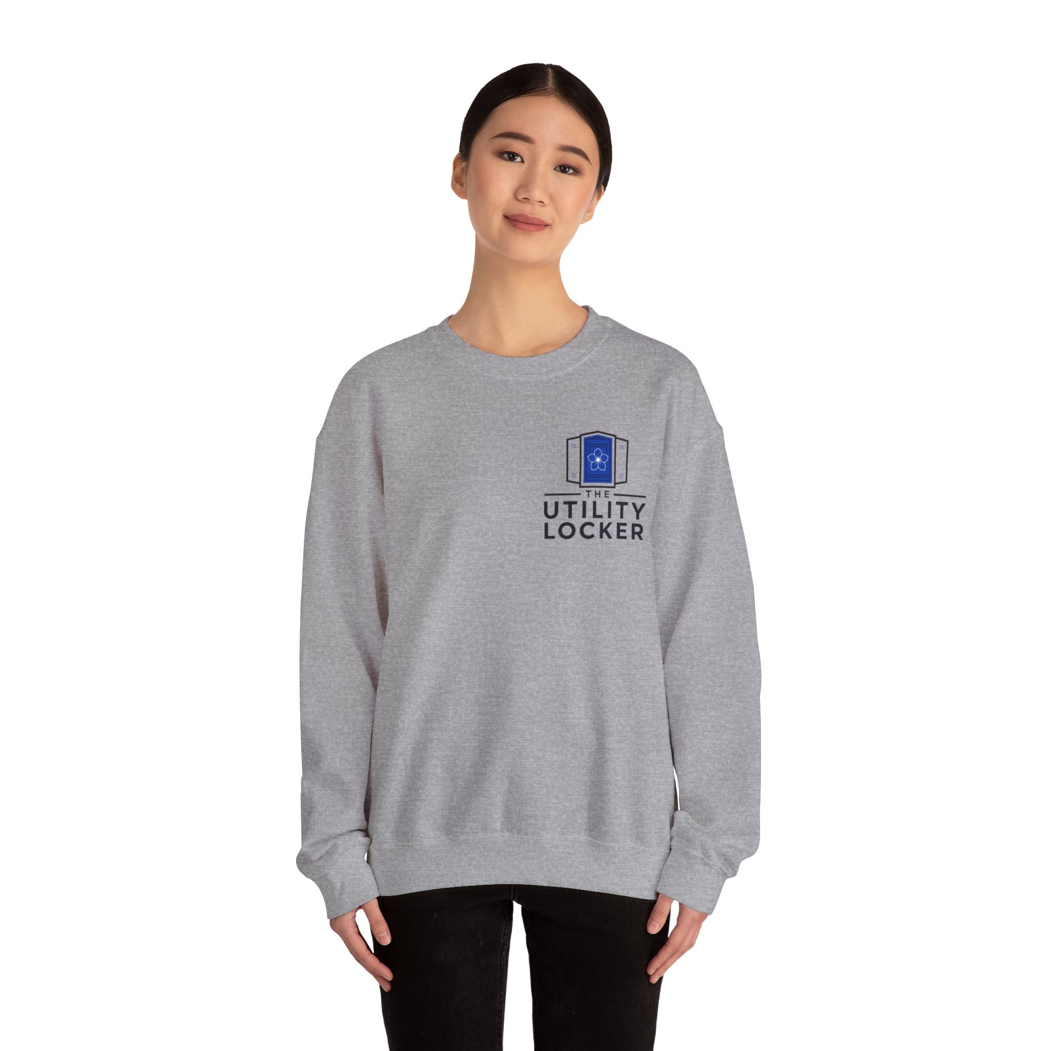 Crewneck Sweatshirt — The Utility Locker Logo Pullover